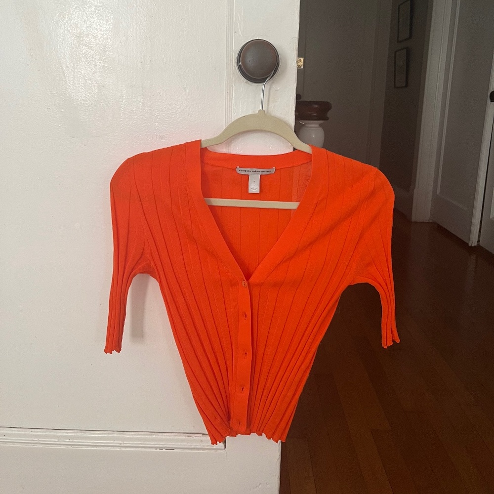 Cardigan cropped sweater